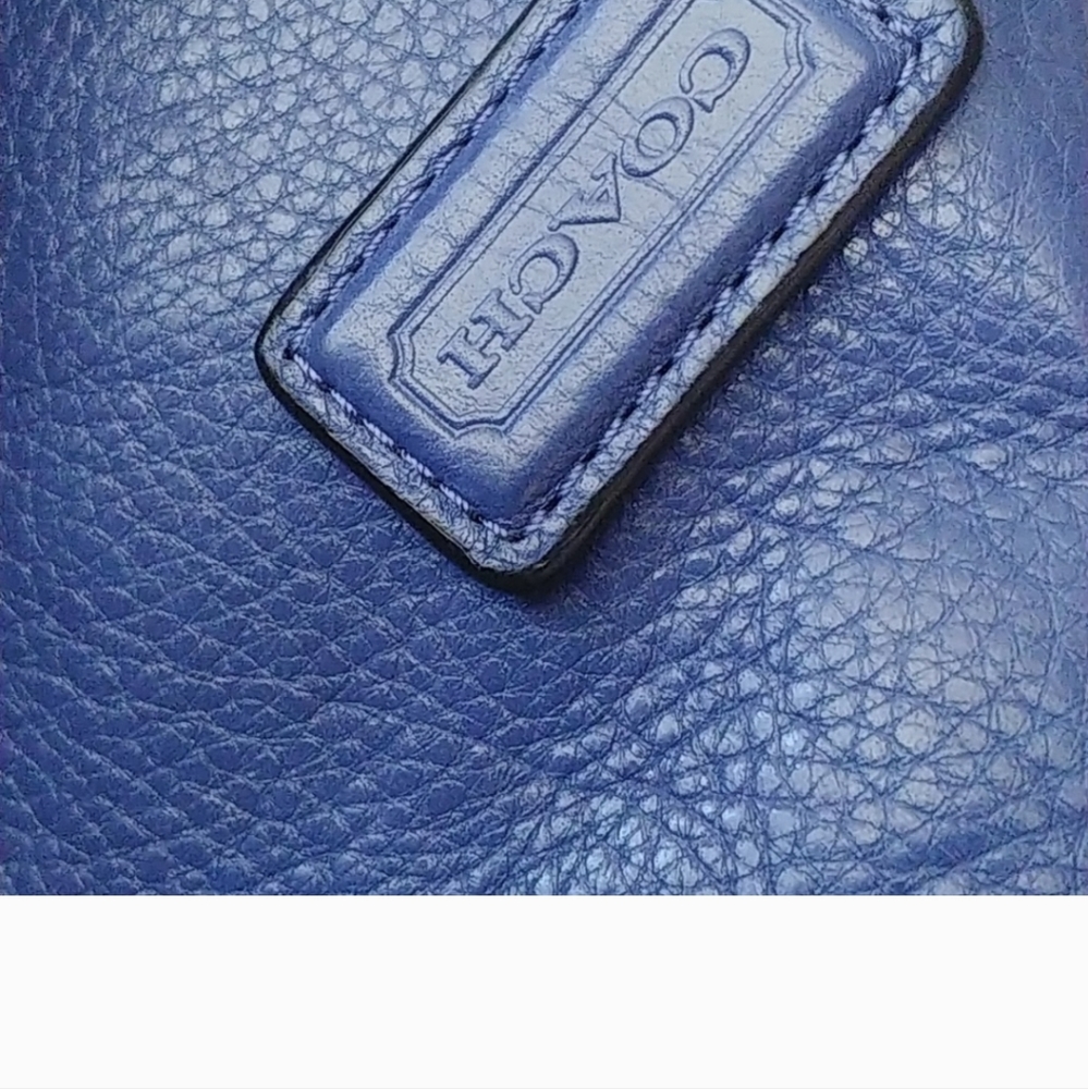 Coach Crossbody, Cerrulean Blue - Picture 7 of 11